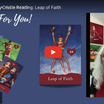 Leap of Faith Sock Monkey Oracle Thumbnail
