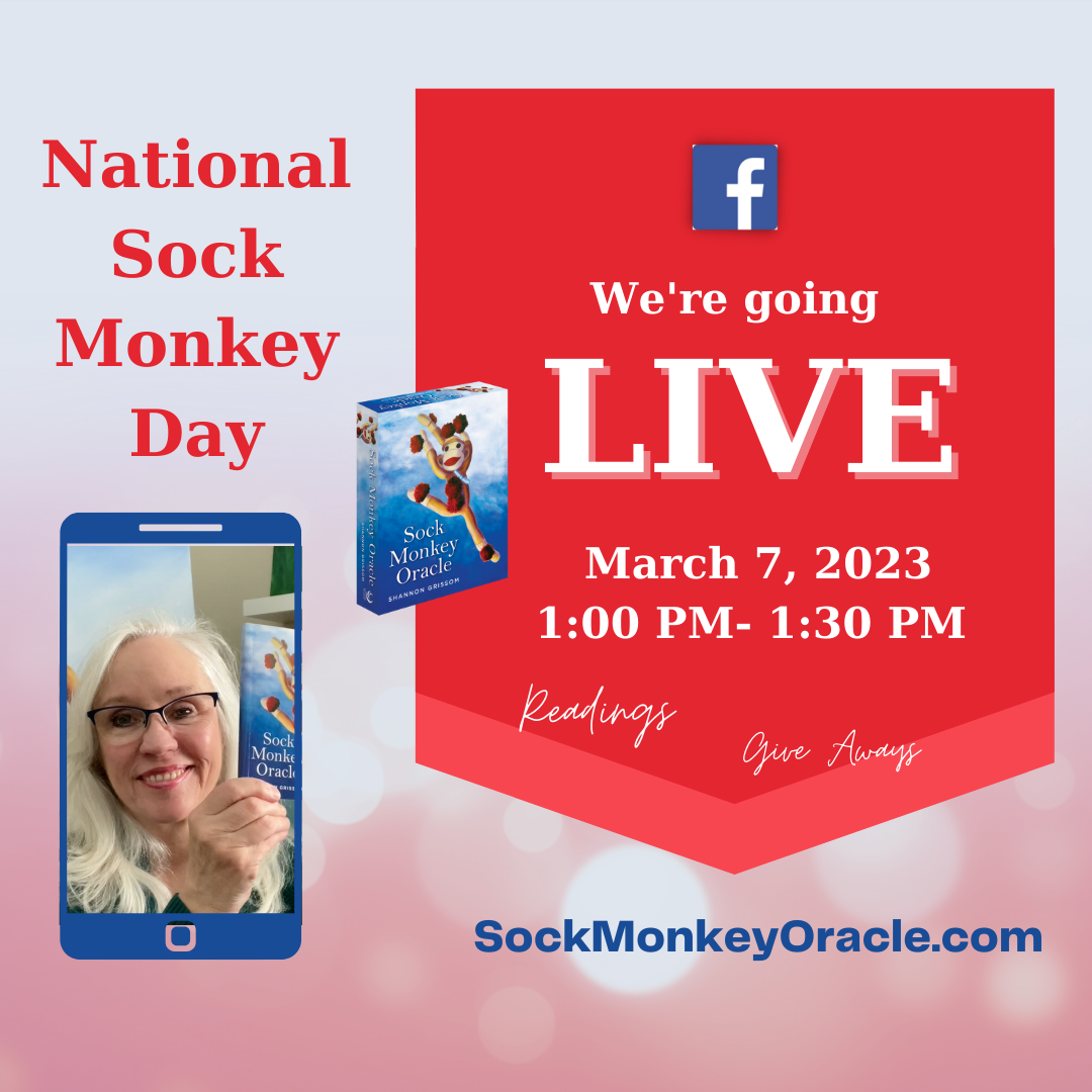 National Sock Monkey Day Facebook Live